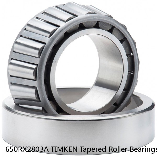 650RX2803A TIMKEN Tapered Roller Bearings Tapered Single Metric