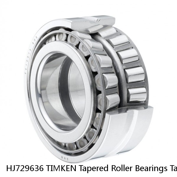 HJ729636 TIMKEN Tapered Roller Bearings Tapered Single Metric