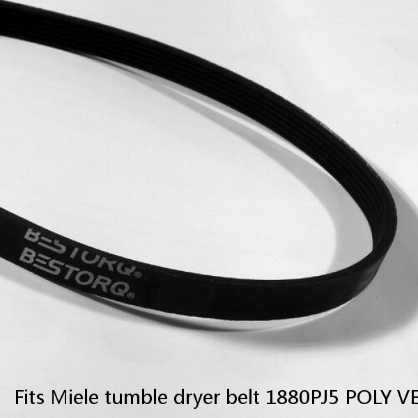 Fits Miele tumble dryer belt 1880PJ5 POLY VEE belt