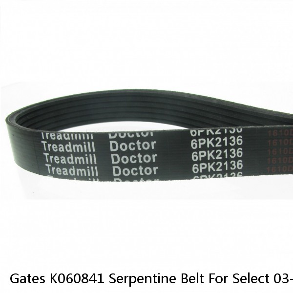 Gates K060841 Serpentine Belt For Select 03-17 Acura Honda Mercedes-Benz Models